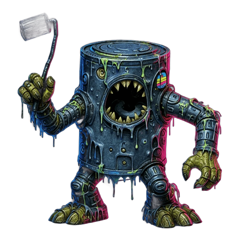 Paint Can Poltergeist
